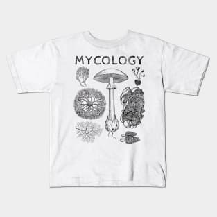 Mycology Fungi Mushroom Kids T-Shirt